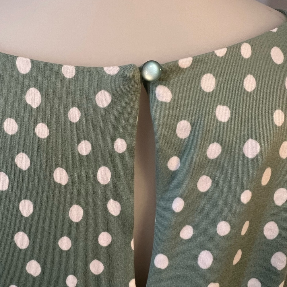 BCX Green Halter Sundress Sleeveless Mini - Picture 10 of 15